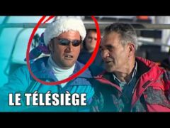 François Damiens, le mec MALAISANT sur le télésiège... - Caméra cachée