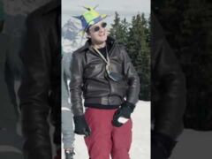 À l'ancienne : Quand ils sont au ski