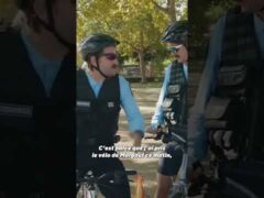 À l'ancienne : Les gendarmes à vélo