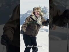 À l'ancienne : Quand on est au ski